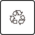 與發(fā)泡PS相比，燃燒時無毒氣放出